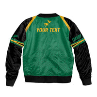JLP Choose Jamaica Sleeve Zip Bomber Jacket - Wonder Print Shop