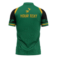 JLP Choose Jamaica Zipper Polo Shirt - Wonder Print Shop