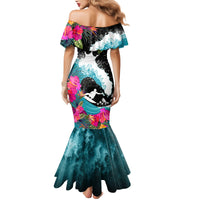 Hawaii Surfing Mermaid Dress Triple Crown Rides The Waves - Wonder Print Shop