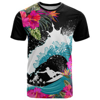 Hawaii Surfing T Shirt Triple Crown Rides The Waves - Wonder Print Shop