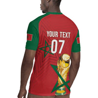 Morocco Football WC2026 Custom Rugby Jersey Atlas Lions - Conquer The World LT7