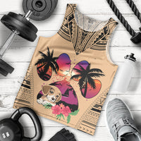 personalised-polynesian-men-tank-top-dog-lover-with-beagle-sunset-at-the-beach