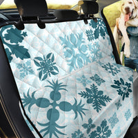Vintage Hawaii Back Car Seat Cover Hawaiian Quilt Kapa Mismatch Teal LT7 - Wonder Print Shop