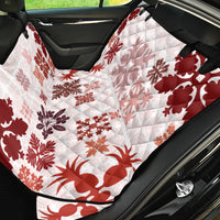 Vintage Hawaii Back Car Seat Cover Hawaiian Quilt Kapa Mismatch Red LT7 - Wonder Print Shop