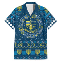 Happy Hanukkah Family Matching Mermaid Dress and Hawaiian Shirt Love and Lights Menorah LT7 - Wonder Print Shop