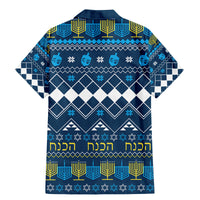 Happy Hanukkah Family Matching Mermaid Dress and Hawaiian Shirt Love and Lights Menorah LT7 - Wonder Print Shop