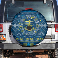 Happy Hanukkah Spare Tire Cover Love and Lights Menorah - Wonder Print Shop