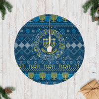 Happy Hanukkah Tree Skirt Love and Lights Menorah - Wonder Print Shop