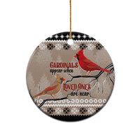 Christmas Cardinal Birds Ceramic Ornament Cardinals Appear When Loved Ones Are Near LT7 - Wonder Print Shop