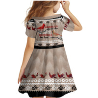 Christmas Cardinal Birds Family Matching Mermaid Dress and Hawaiian Shirt Cardinals Appear When Loved Ones Are Near LT7 - Wonder Print Shop