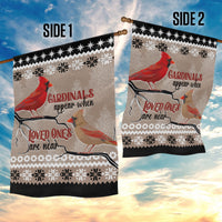 Christmas Cardinal Birds Garden Flag Cardinals Appear When Loved Ones Are Near - Wonder Print Shop
