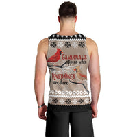 Chrismas Cardinal Birds Men Tank Top Cardinals Appear When Loved Ones Are Near - Wonder Print Shop