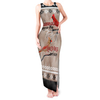Chrismas Cardinal Birds Tank Maxi Dress Cardinals Appear When Loved Ones Are Near - Wonder Print Shop