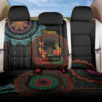 Happy Kwanzaa African Back Car Seat Cover Mandala Mix Nguzo Saba LT7 - Wonder Print Shop