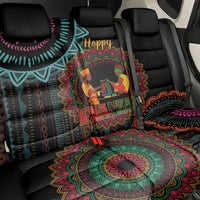 Happy Kwanzaa African Back Car Seat Cover Mandala Mix Nguzo Saba LT7 - Wonder Print Shop