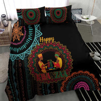 Happy Kwanzaa African Bedding Set Mandala Mix Nguzo Saba LT7 - Wonder Print Shop