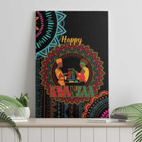 Happy Kwanzaa African Canvas Wall Art Mandala Mix Nguzo Saba LT7 - Wonder Print Shop