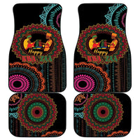 Happy Kwanzaa African Car Mats Mandala Mix Nguzo Saba LT7 - Wonder Print Shop