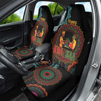 Happy Kwanzaa African Car Seat Cover Mandala Mix Nguzo Saba LT7 - Wonder Print Shop