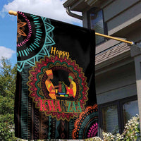 Happy Kwanzaa African Garden Flag Mandala Mix Nguzo Saba - Wonder Print Shop