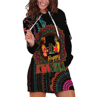 Happy Kwanzaa African Hoodie Dress Mandala Mix Nguzo Saba - Wonder Print Shop