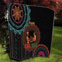 Happy Kwanzaa African Quilt Mandala Mix Nguzo Saba - Wonder Print Shop