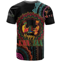 Happy Kwanzaa African T Shirt Mandala Mix Nguzo Saba - Wonder Print Shop