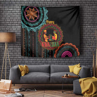 Happy Kwanzaa African Tapestry Mandala Mix Nguzo Saba - Wonder Print Shop