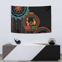 Happy Kwanzaa African Tapestry Mandala Mix Nguzo Saba - Wonder Print Shop