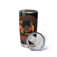 Happy Kwanzaa African Tumbler Cup Mandala Mix Nguzo Saba - Wonder Print Shop
