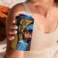 Happy Kwanzaa African 4 in 1 Can Cooler Tumbler Tribal Dance LT7 - Wonder Print Shop