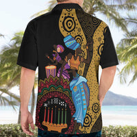 Happy Kwanzaa African Hawaiian Shirt Tribal Dance - Wonder Print Shop