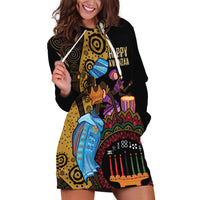 Happy Kwanzaa African Hoodie Dress Tribal Dance - Wonder Print Shop