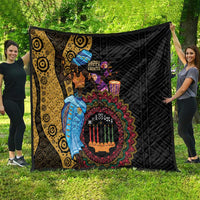 Happy Kwanzaa African Quilt Tribal Dance - Wonder Print Shop
