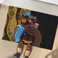 Happy Kwanzaa African Rubber Doormat Tribal Dance - Wonder Print Shop