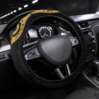 Happy Kwanzaa African Steering Wheel Cover Tribal Dance - Wonder Print Shop