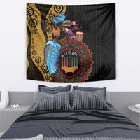 Happy Kwanzaa African Tapestry Tribal Dance - Wonder Print Shop