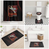 Tuskegee Airmen 332nd Spit Fire Bathroom Set On The Blue Sky - Wonder Print Shop