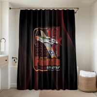 Tuskegee Airmen 332nd Spit Fire Bathroom Set On The Blue Sky - Wonder Print Shop