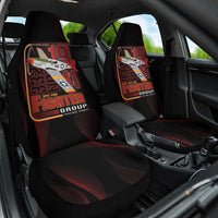 Tuskegee Airmen 332nd Spit Fire Car Seat Cover On The Blue Sky - Wonder Print Shop