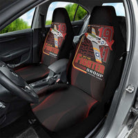 Tuskegee Airmen 332nd Spit Fire Car Seat Cover On The Blue Sky - Wonder Print Shop
