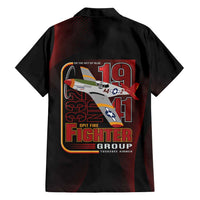 Tuskegee Airmen 332nd Spit Fire Hawaiian Shirt On The Blue Sky - Wonder Print Shop