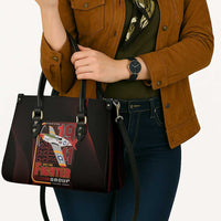 Tuskegee Airmen 332nd Spit Fire Leather Bag On The Blue Sky - Wonder Print Shop