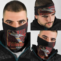 Tuskegee Airmen 332nd Spit Fire Neck Gaiter On The Blue Sky - Wonder Print Shop