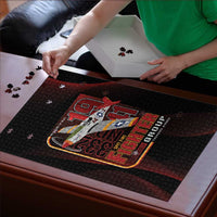 Tuskegee Airmen 332nd Spit Fire Puzzle On The Blue Sky - Wonder Print Shop