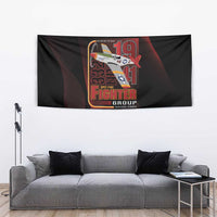 Tuskegee Airmen 332nd Spit Fire Tapestry On The Blue Sky - Wonder Print Shop