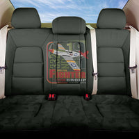 Tuskegee Airmen 332nd Spit Fire Back Car Seat Cover Camo Moss Green - Wonder Print Shop