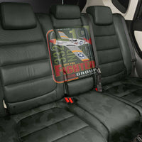 Tuskegee Airmen 332nd Spit Fire Back Car Seat Cover Camo Moss Green - Wonder Print Shop