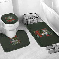 Tuskegee Airmen 332nd Spit Fire Bathroom Set Camo Moss Green - Wonder Print Shop