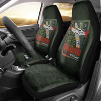 Tuskegee Airmen 332nd Spit Fire Car Seat Cover Camo Moss Green - Wonder Print Shop